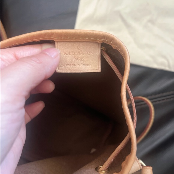 Rare Authentic Louis Vuitton NANO NOE - Picture 9 of 11